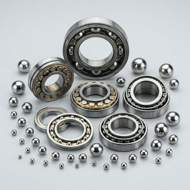 Lahar, bearing, dan steel ball
